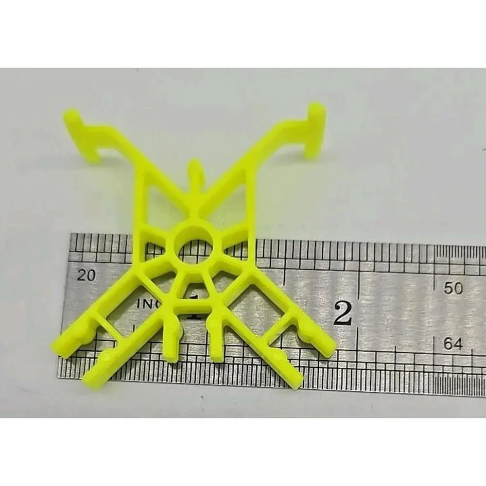 14 Knex Yellow Connectors Cross Tie Roller Coaster Track Part K'nex 91432 Lot